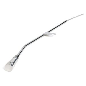 TRANS-DAPT PERFORMANCE PRODUCTS ALUMINUM HANDLE OIL PAN DIPSTICK WITH CHROME TUBE AND 23 IN. LONG DIPSTICK- CHRYSLER 383-440