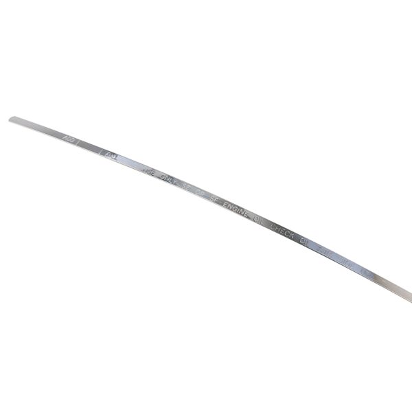 TRANS-DAPT PERFORMANCE PRODUCTS ALUMINUM HANDLE OIL PAN DIPSTICK WITH CHROME TUBE AND 23 IN. LONG DIPSTICK- CHRYSLER 383-440