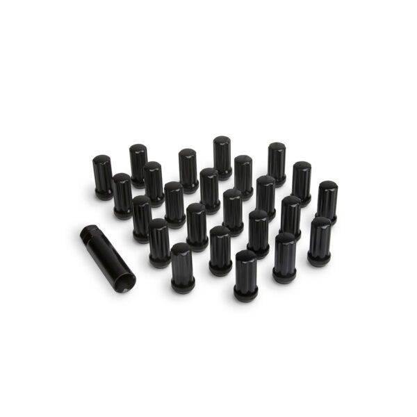 ICON Alloys, Lug Nut Kit, M14 x 2.0, Black, 24 Count with Lug Key