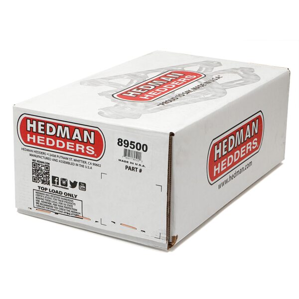HEDMAN HEDDERS STANDARD UNCOATED HEADERS; 1-1/2 IN. TUBE DIA.; 2-1/2 IN. COLL.; MID-LENGTH DESIGN