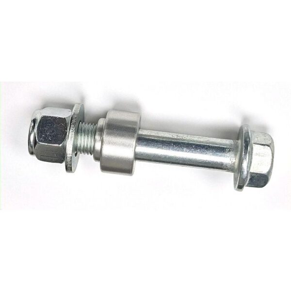 Flanged shock bolt and spacer