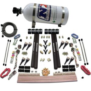Nitrous Express SX2 DUAL STAGE 8 SOLENOID /GASOLINE 200-1200HP WITH 10LB BOTTLE