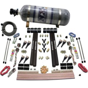 Nitrous Express SX2 DUAL STAGE 8 SOLENOID /GASOLINE 200-1200HP WITH COMPOSITE BOTTLE