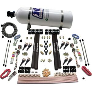 Nitrous Express SX2 DUAL STAGE 8 SOLENOID /GASOLINE 200-1200HP WITH 15LB BOTTLE