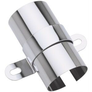 TRANS-DAPT PERFORMANCE PRODUCTS COIL COVER AND BRACKET- CHROME