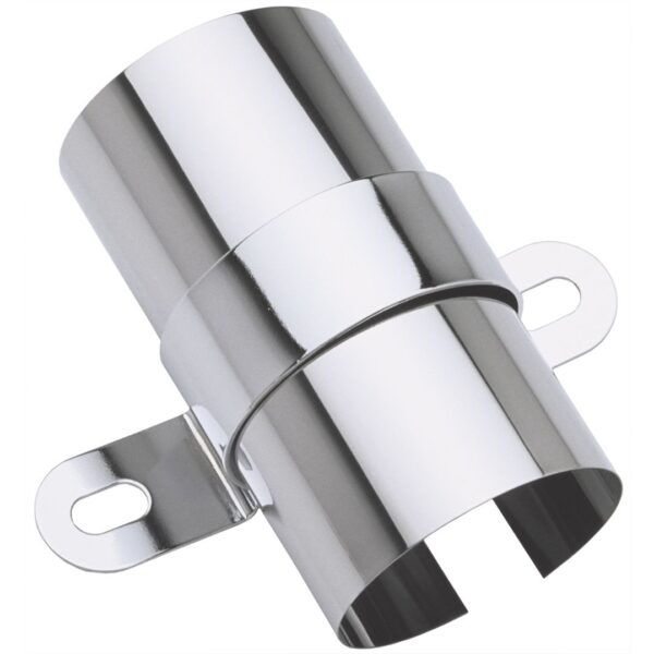 TRANS-DAPT PERFORMANCE PRODUCTS COIL COVER AND BRACKET- CHROME