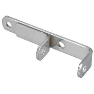 TRANS-DAPT PERFORMANCE PRODUCTS ALTERNATOR SLIDE BRACKET; 1955-1968 CHEVROLET 283-350; SHORT WATER PUMP (USE WITH #9254)- CHROME