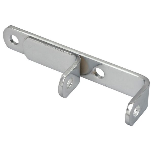 TRANS-DAPT PERFORMANCE PRODUCTS ALTERNATOR SLIDE BRACKET; 1955-1968 CHEVROLET 283-350; SHORT WATER PUMP (USE WITH #9254)- CHROME