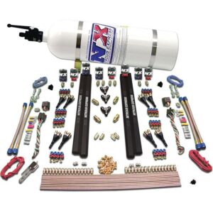 Nitrous Express SX2 DUAL STAGE/ALCOHOL - 8 SOLENOID (200-1200HP) WITH 10LB BOTTLE