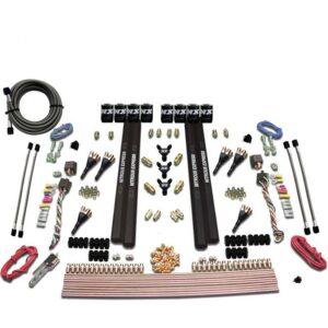 Nitrous Express 6-CYL. SX2 DUAL STAGE NOZZLE SYSTEM (150-750HP) LESS BOTTLE