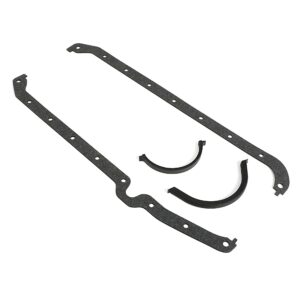 TRANS-DAPT PERFORMANCE PRODUCTS 1975-84 SB CHEVY 305-350 HEAVY DUTY OIL PAN GASKET; NITRILE RUBBER