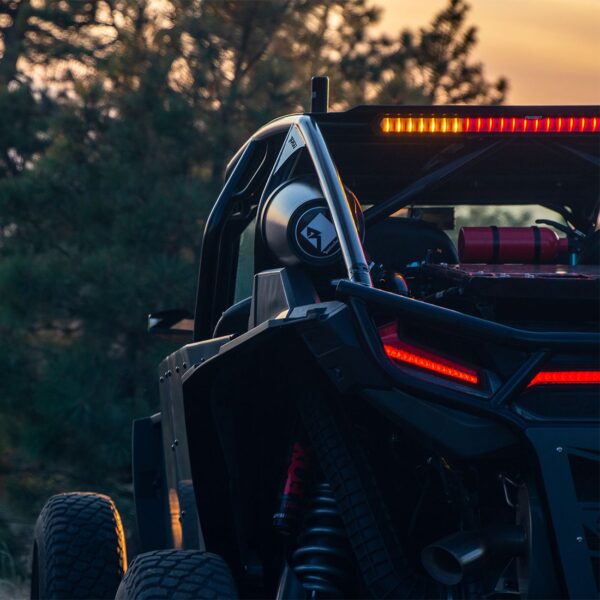 RIGID SR-Q Series PRO, Flood Optic, Surface Mount, Black Housing, Single