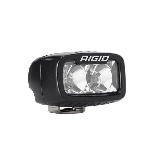 RIGID SR-M Series PRO, Flood Optic, Surface Mount, Black Housing, Single