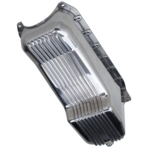 TRANS-DAPT PERFORMANCE PRODUCTS FINNED ALUMINUM, OEM-STYLE OIL PAN; 4 QTS. CAPACITY- 1986-00 SB CHEVY 305-350