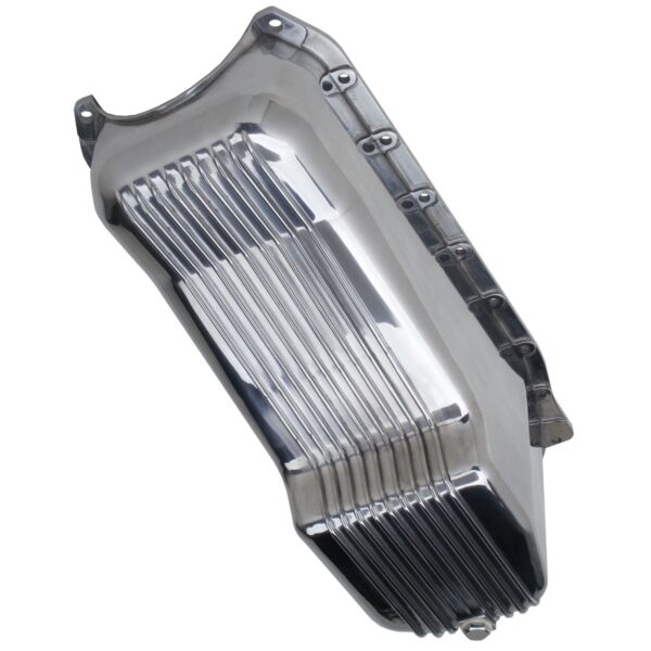 TRANS-DAPT PERFORMANCE PRODUCTS FINNED ALUMINUM, OEM-STYLE OIL PAN; 4 QTS. CAPACITY- 1986-00 SB CHEVY 305-350