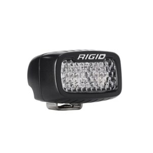 RIGID SR-M Series PRO, Flood Diffused, Surface Mount, Black Housing, Single