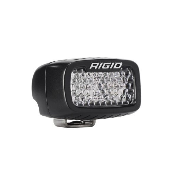 RIGID SR-M Series PRO, Flood Diffused, Surface Mount, Black Housing, Single