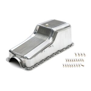 TRANS-DAPT PERFORMANCE PRODUCTS OIL PAN FINNED ALUMINUM SB FORD 260-302 1962-82