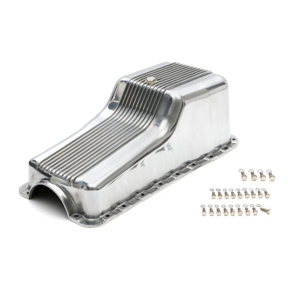TRANS-DAPT PERFORMANCE PRODUCTS OIL PAN FINNED ALUMINUM SB FORD 260-302 1962-82