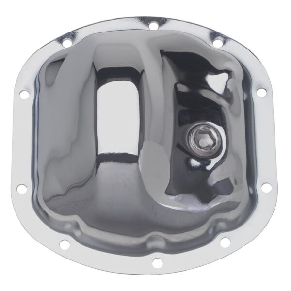 TRANS-DAPT PERFORMANCE PRODUCTS DANA 25-27-30 (10 BOLT), COMPLETE CHROME DIFFERENTIAL COVER KIT