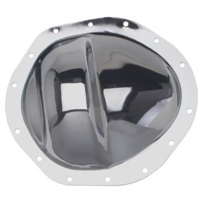 TRANS-DAPT PERFORMANCE PRODUCTS GM TRUCK 9.5 IN. (14 BOLT), COMPLETE CHROME DIFFERENTIAL COVER KIT