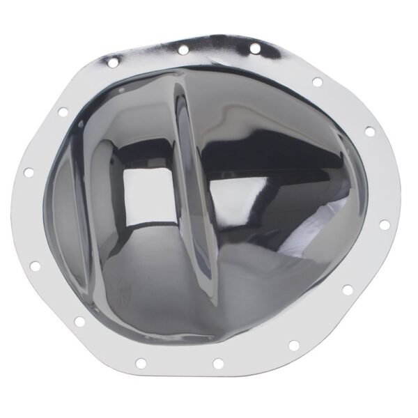 TRANS-DAPT PERFORMANCE PRODUCTS GM TRUCK 9.5 IN. (14 BOLT), COMPLETE CHROME DIFFERENTIAL COVER KIT