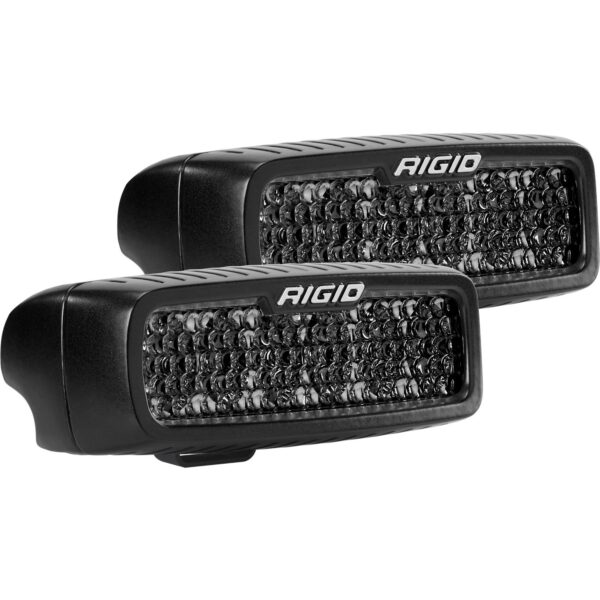 RIGID SR-Q Series PRO Midnight Edition, Spot Diffused, Surface Mount, Pair