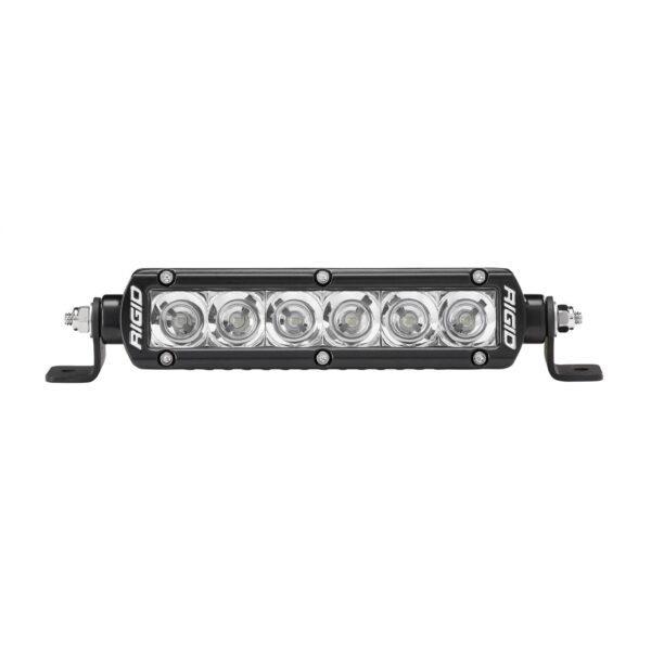 RIGID SR-Series PRO LED Light, Flood Optic, 6 Inch, Black Housing