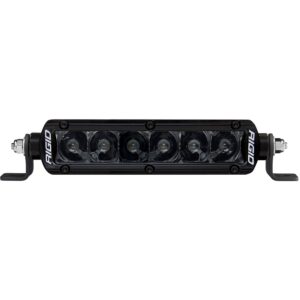 RIGID SR-Series PRO Midnight Edition LED Light, Spot Optic, 6 Inch