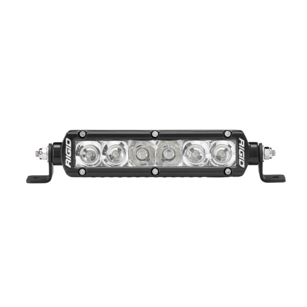 RIGID SR-Series PRO LED Light, Spot/Flood Combo, 6 Inch, Black Housing