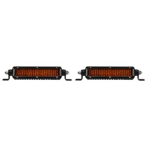 SR-Series SAE 6 Inch with Amber PRO Lens - Pair