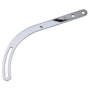 TRANS-DAPT PERFORMANCE PRODUCTS GENERATOR/ALTERNATOR BRACKET; UNIVERSAL; 1 IN. WIDE; 14 IN. LONG; 4 IN. ADJUSTING SLOT- CHROME