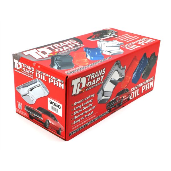 TRANS-DAPT PERFORMANCE PRODUCTS OIL PAN CHROME FORD 351W 1988-97 TRUCK & VAN