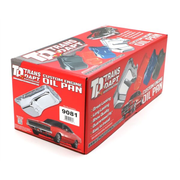 TRANS-DAPT PERFORMANCE PRODUCTS OIL PAN BLACK FORD 351W 1988-97 TRUCK & VAN