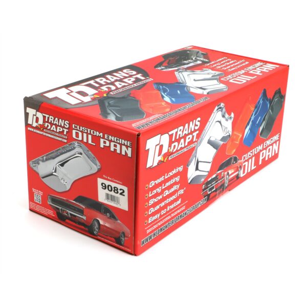 TRANS-DAPT PERFORMANCE PRODUCTS OIL PAN CHROME FORD 302 1980-96 TRUCK & VAN