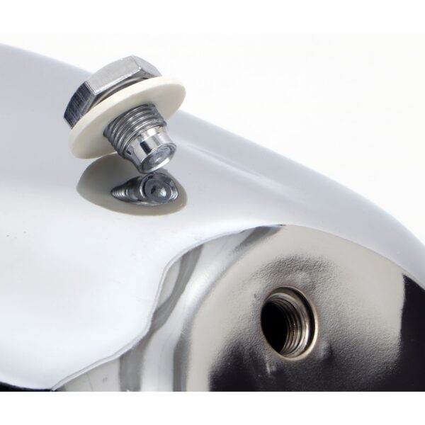 TRANS-DAPT PERFORMANCE PRODUCTS OIL PAN CHROME FORD 302 1980-96 TRUCK & VAN