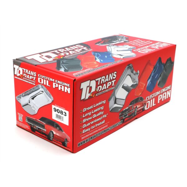TRANS-DAPT PERFORMANCE PRODUCTS OIL PAN BLACK FORD 302 1980-96 TRUCK & VAN