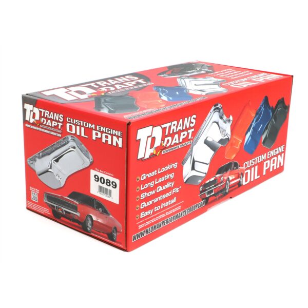 TRANS-DAPT PERFORMANCE PRODUCTS OIL PAN CHRYSLER HEMI 392 1955-58 CHROME