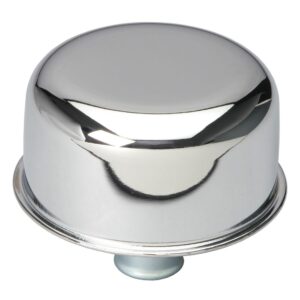 TRANS-DAPT PERFORMANCE PRODUCTS 3/4 IN. NECK PCV BREATHER CAP; 2-3/4 IN. OVERALL DIAMETER - CHROME
