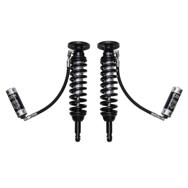ICON 2009-2013 Ford F-150 2WD, 1.75-2.63” Lift, Front, V.S. 2.5 Series Coilover Kit, Remote Reservoir w/ CDCV