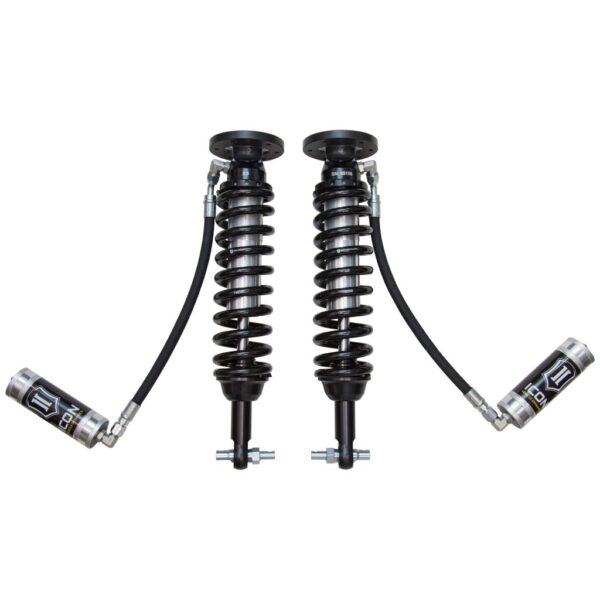 ICON 2014 Ford F-150 4WD, 1.75-2.63” Lift, Front, V.S. 2.5 Series Coilover Kit, Remote Reservoir