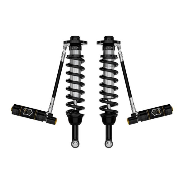 ICON 2021-2024 Ford F-150 4WD/Tremor, 3.5-4.5"/2.5-3" Lift, Front, V.S. 2.5 Series Coilovers, Remote Reservoir w/ CDEV, Pair