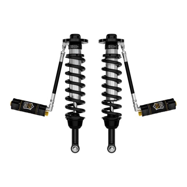 ICON 2021-2024 Ford F-150 4WD, 2.75-3.5" Lift, Front, V.S. 2.5 Series Coilovers, Remote Reservoir w/ CDCV, Pair