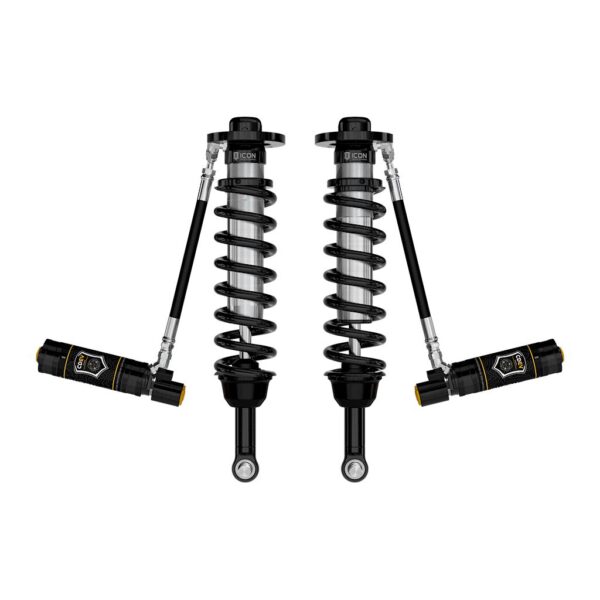 ICON 2021-2024 Ford F-150 4WD, 2.75-3.5" Lift, Front, V.S. 2.5 Series Coilovers, Remote Reservoir w/ CDEV, Pair