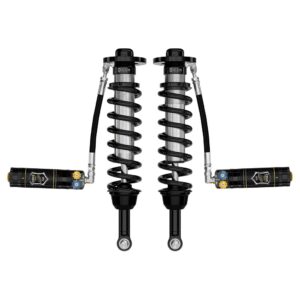 ICON 2021-2024 Ford F-150 4WD, 2.75-3.5" Lift, Front, V.S. 2.5 Series Coilover Kit, Remote Reservoir w/ CDXS, Pair
