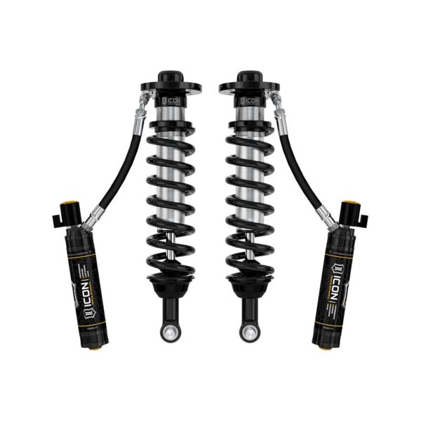 ICON 2022-2023 Ford F-150 Lightning, Lowered 0-2", 2.5 VS Remote Reservoir CDEV Coilover Kit, Front
