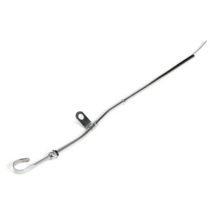 TRANS-DAPT PERFORMANCE PRODUCTS 20-1/2 IN. LONG, OEM REPLACEMENT CHROME OIL PAN DIPSTICK; FORD 351 CLEVELAND