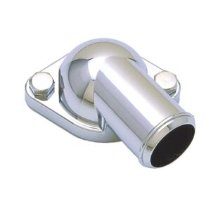 TRANS-DAPT PERFORMANCE PRODUCTS WATER NECK; PONTIAC V8- 1964-79; (O-RING SEAL); - CHROME