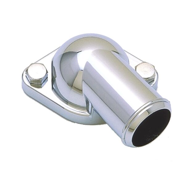 TRANS-DAPT PERFORMANCE PRODUCTS WATER NECK; PONTIAC V8- 1964-79; (O-RING SEAL); - CHROME