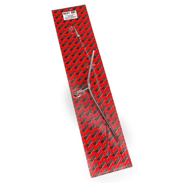 TRANS-DAPT PERFORMANCE PRODUCTS 24-1/2 IN. LONG, OEM REPLACEMENT CHROME OIL PAN DIPSTICK; 1982-85 CAMARO AND FIREBIRD 305-350